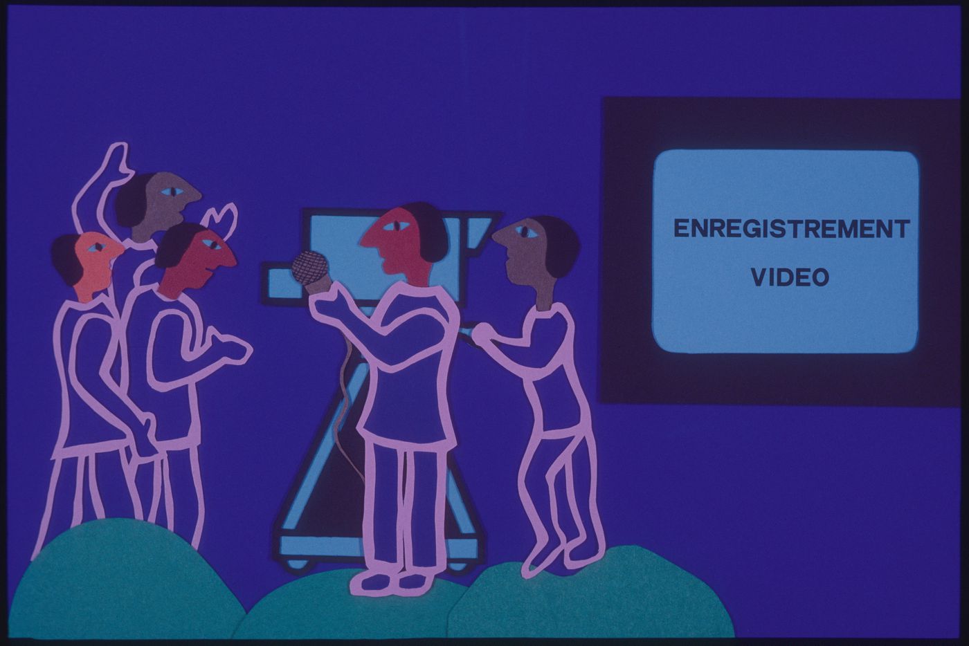 Slide for the project of "Multivisions" slides shows presentations about Chandigarh