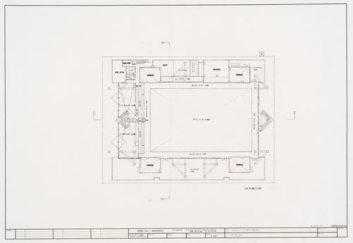 Second floor plan, Galaxy Toyama, Gymnasium, Imizu, Japan