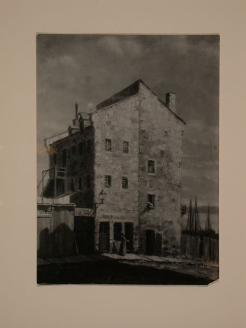 Photograph of a painting of "la Friponne"