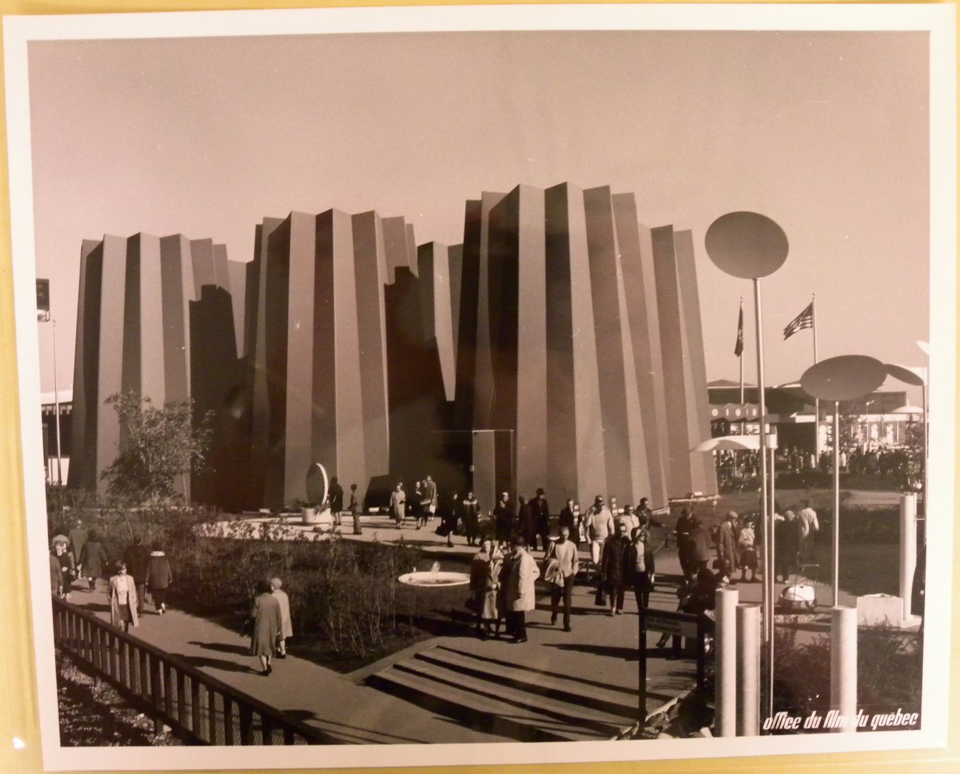 Partial view of the Pavilion of the State of New York, Expo 67, Montréal, Québec