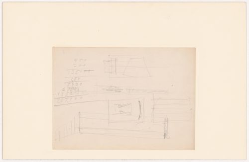 Study for the chapel, Illinois Institute of Technology, Chicago