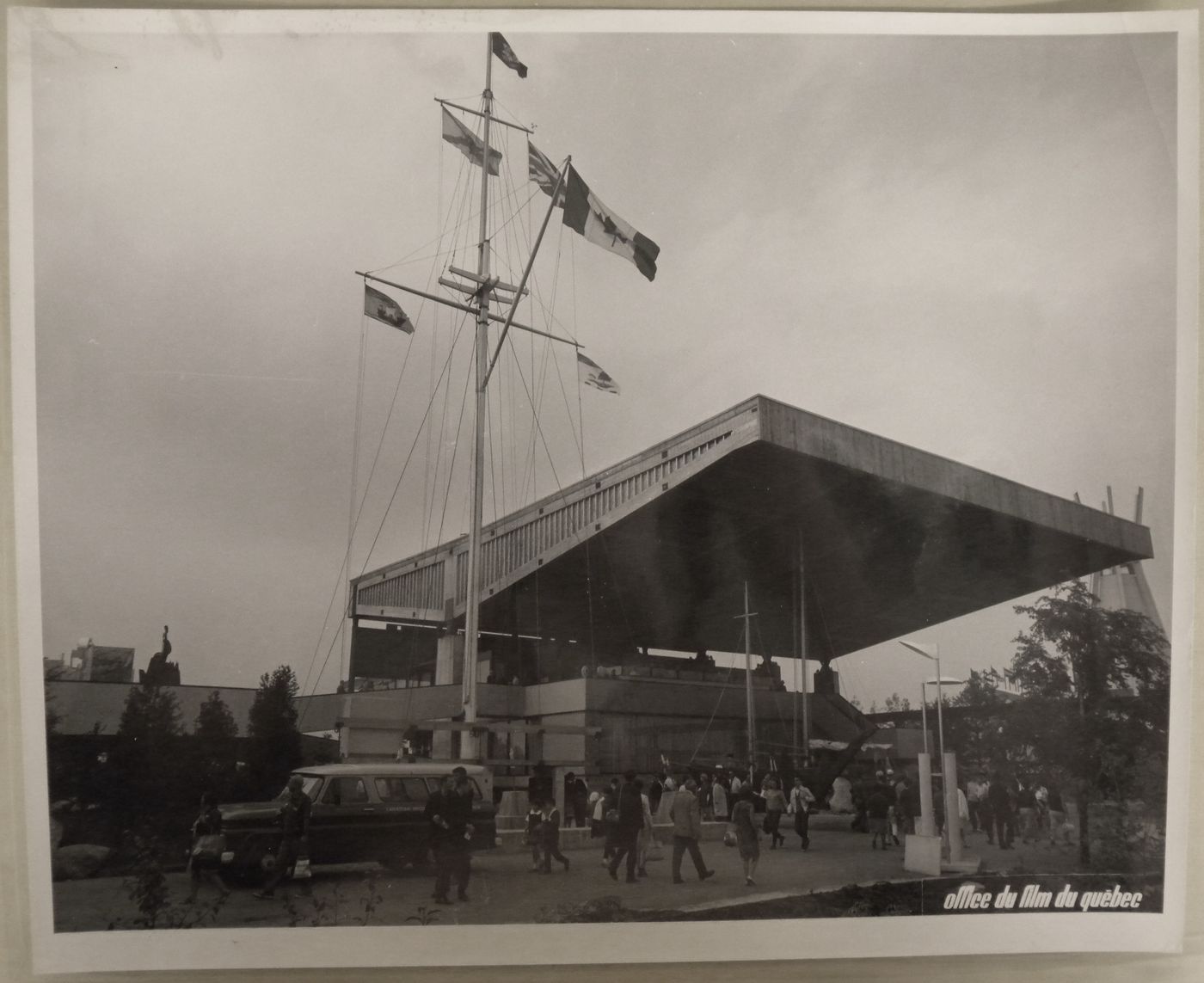 View of the Atlantic Provinces' Pavilion, Expo 67, Montréal, Québec