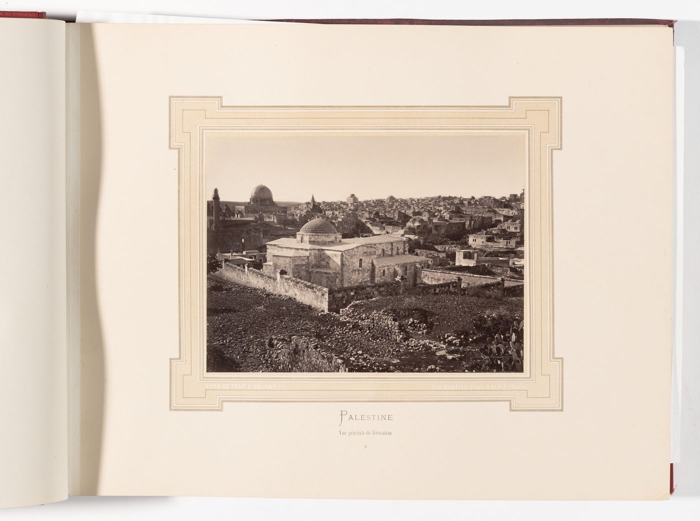 Vue generale de Jerusalem