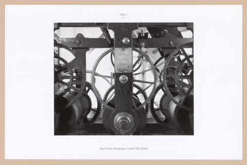 Plate 1: Royal Clock Mechanism, Citadel Hill, Halifax, from the portfolio A Nova Scotia Archive