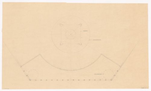 Plan for a model for a city hall for the reconstruction of the Hofplein (city centre), Rotterdam, Netherlands