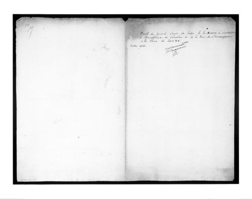 Hotel de Saint-Florentin/Section