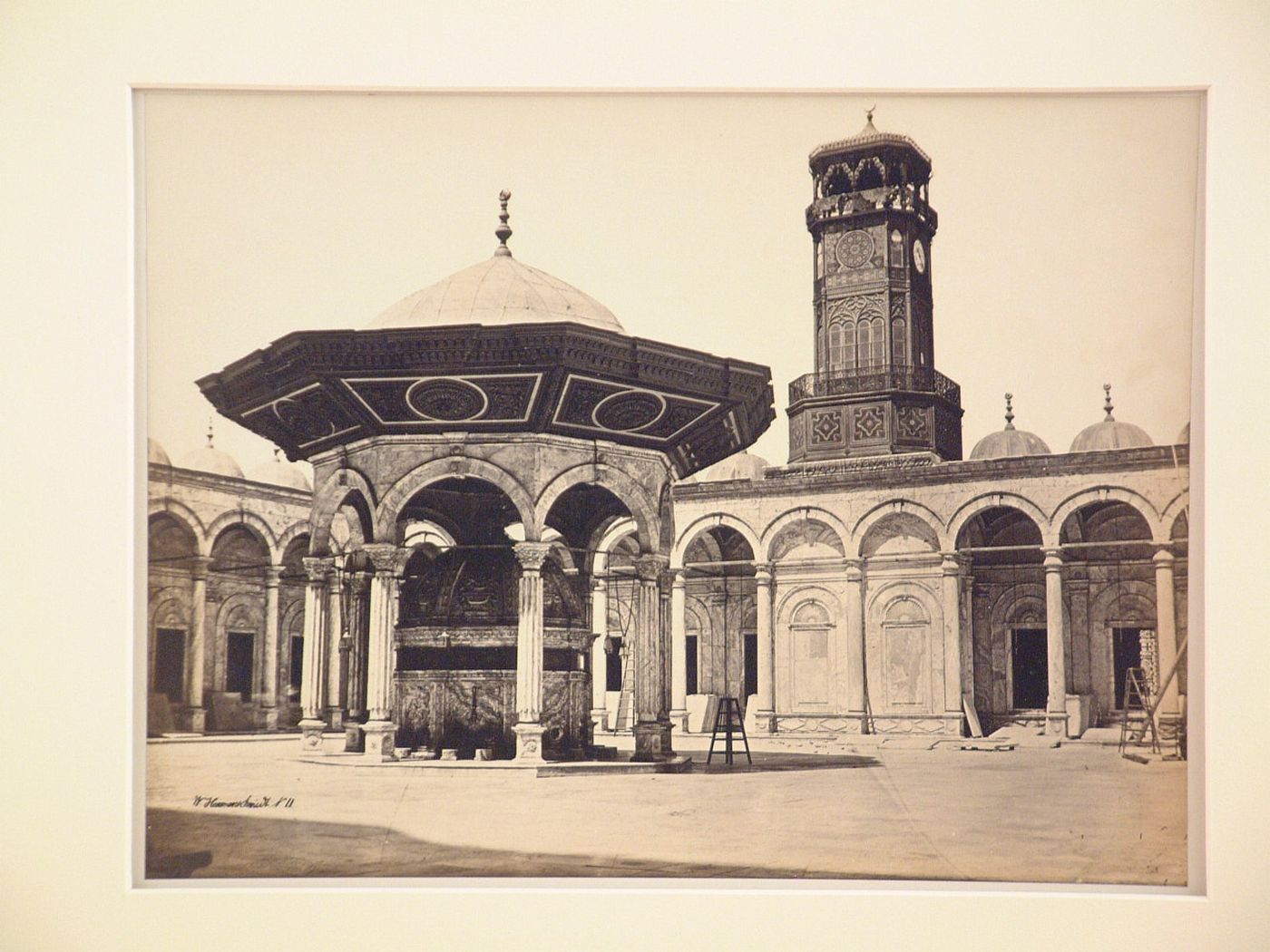 Fountain in courtyard of the Mohammad Ali Mosque, Cairo, Egypt