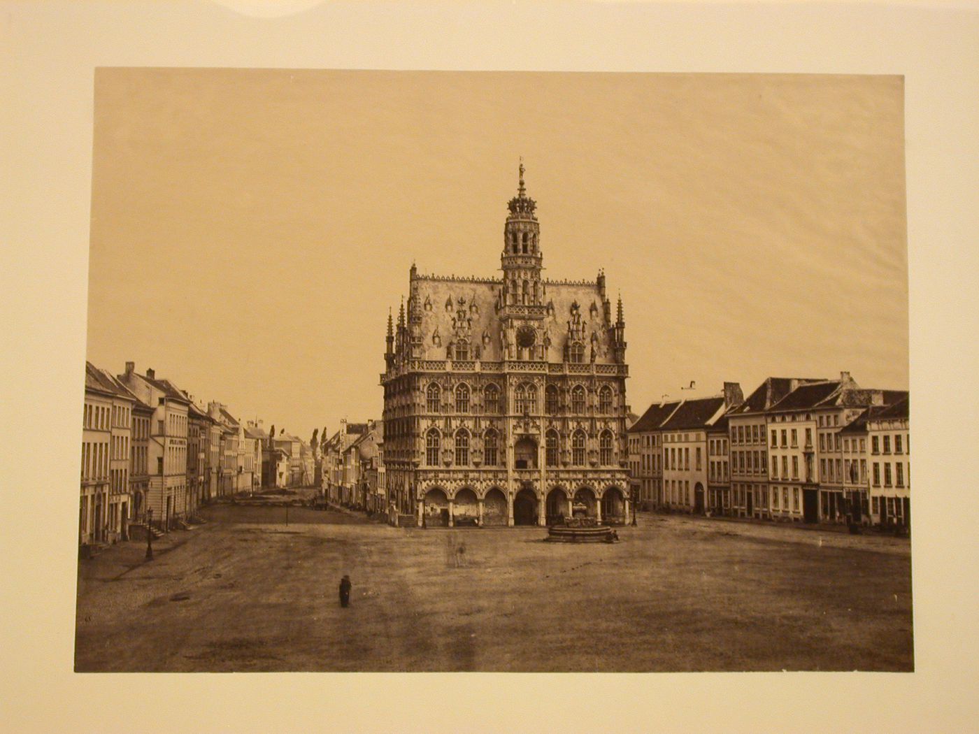 View of Grande place d'Audenarde, Audenarde, Belgium