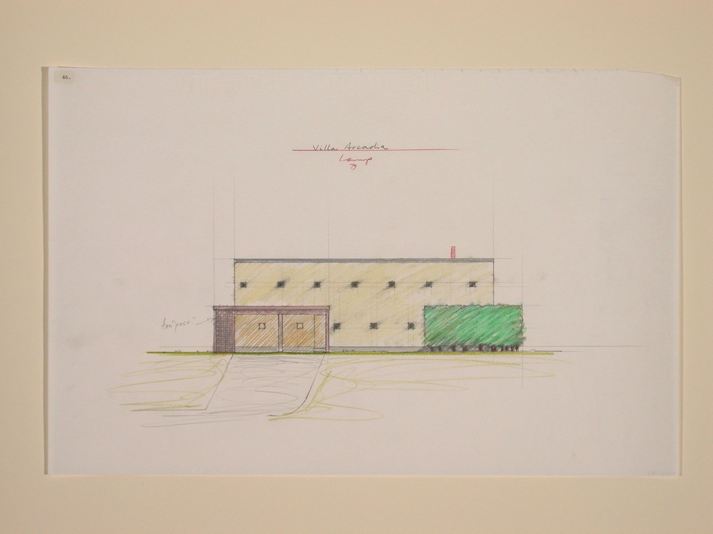 The Nofamily House - 'VillaAcadia'-front facade