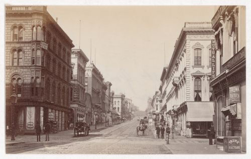 Bush St-view west, San Fransisco