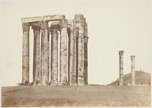 View of temple of Zeus