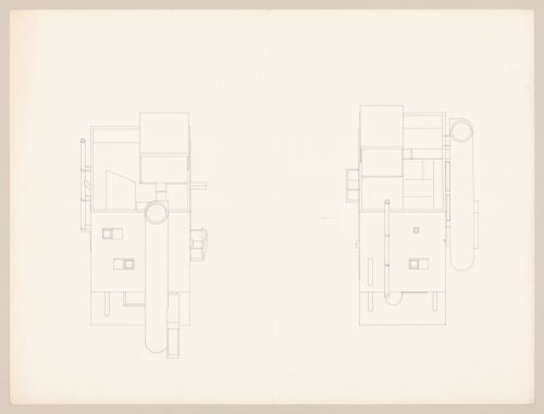 Axonometrics for Bernstein House