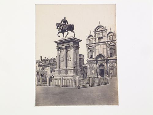 Colleoni Monument and hospital Scuola Grande S. Marco, Venice, Italy