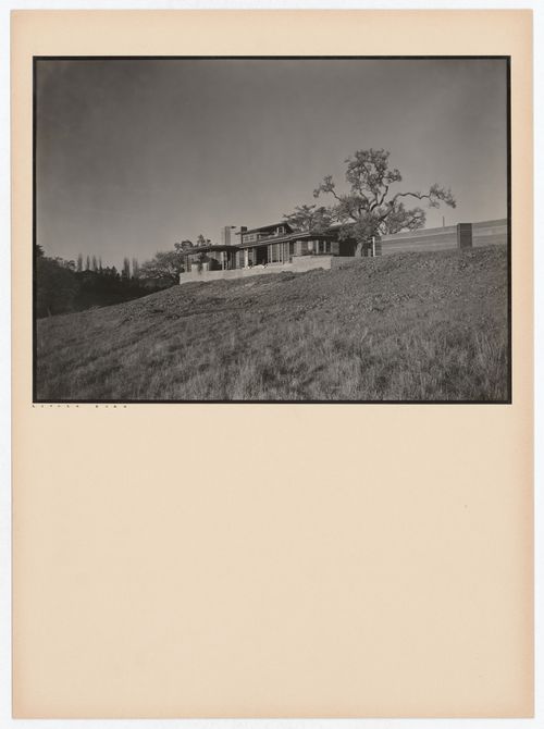 View of the Hanna House, Palo Alto, California, United States