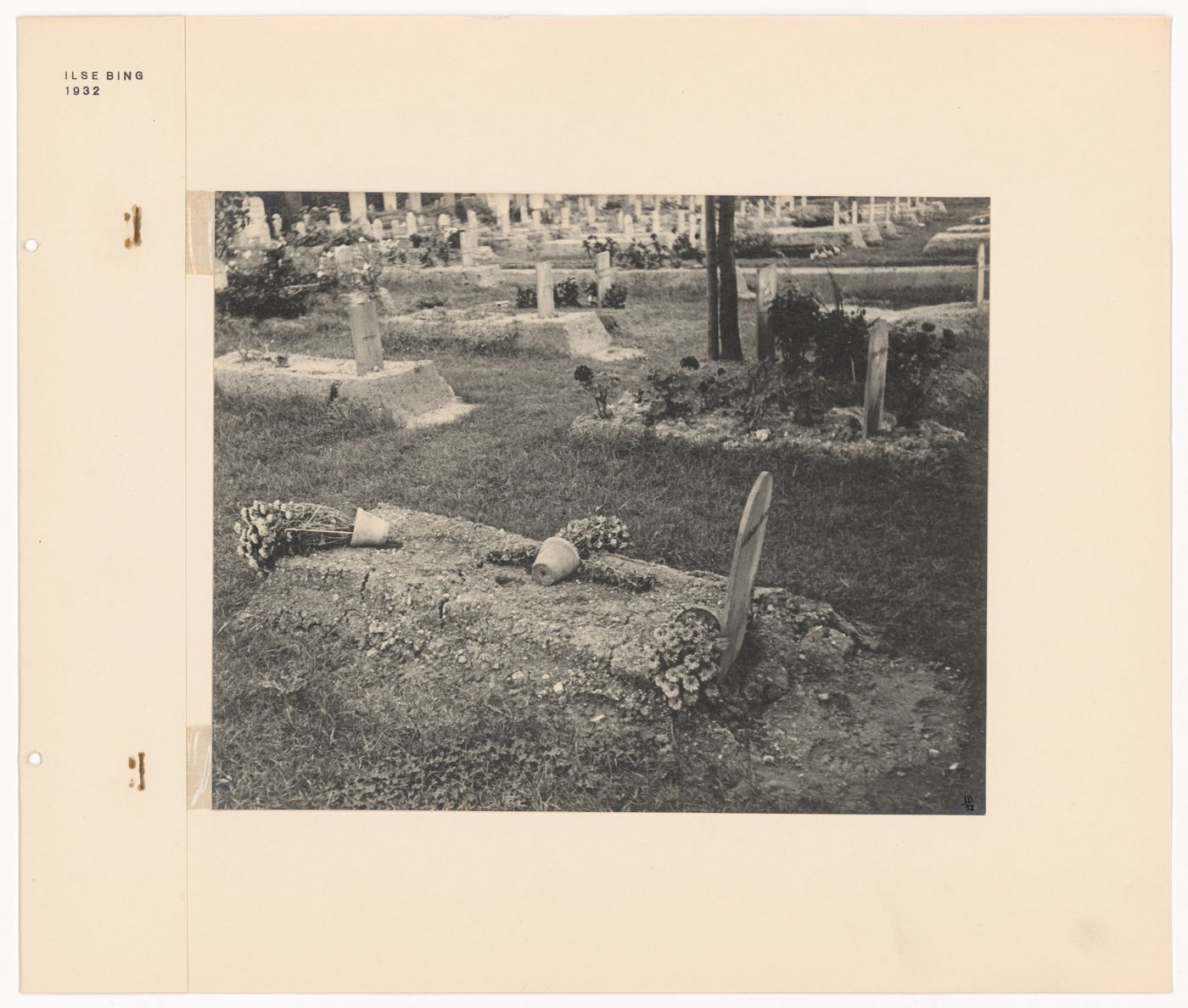 View of tombstones and graves at the New Jewish Cemetery [Neuer Jüdischer Friedhof], Frankfurt am Main, Germany
