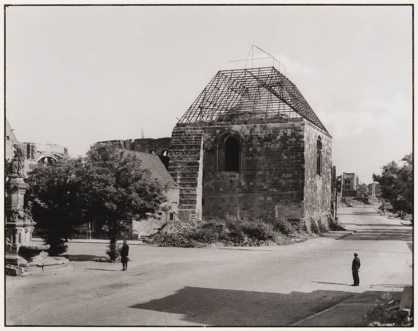 View of George Church, Cologne, Germany