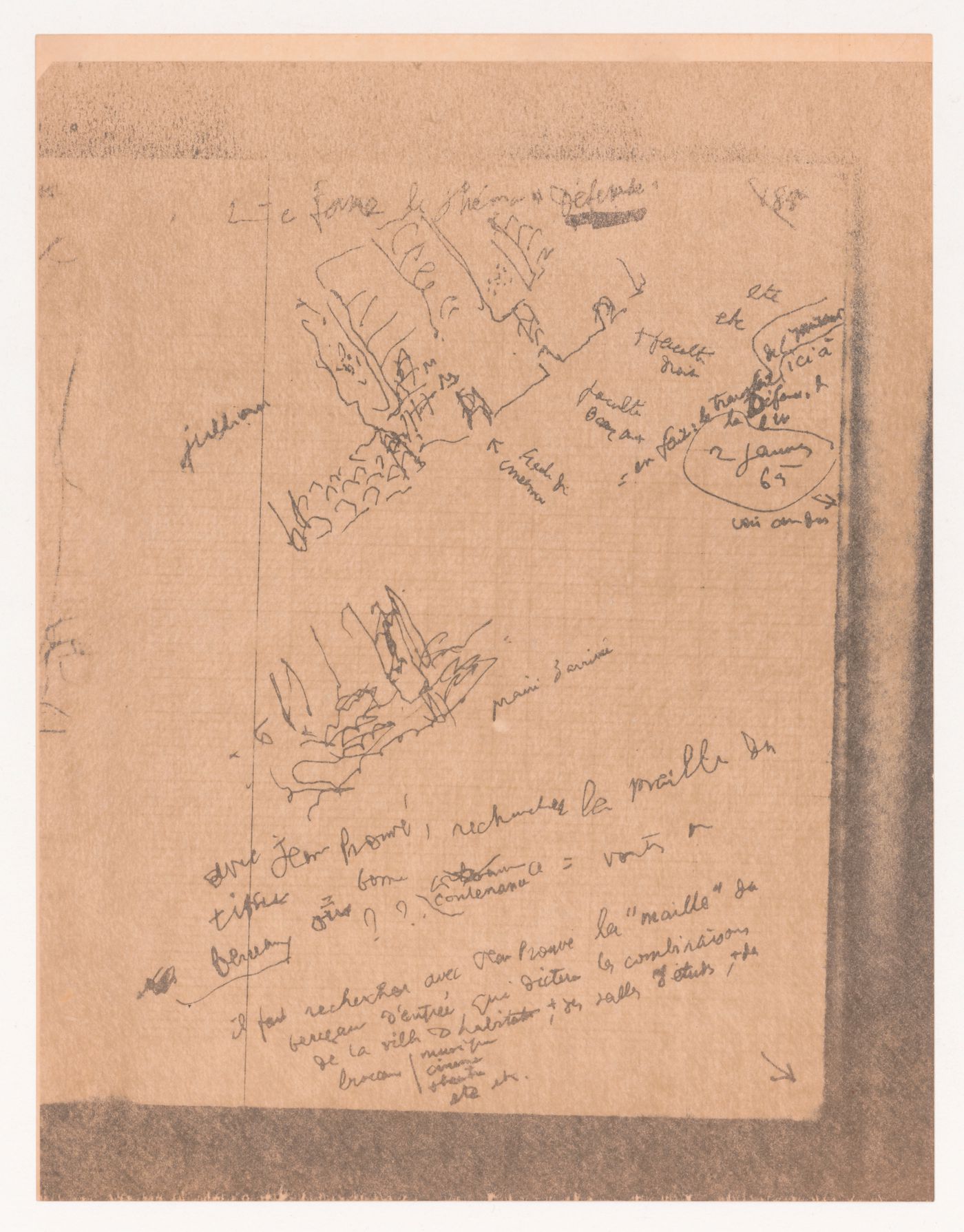 Dessins non-identifiés