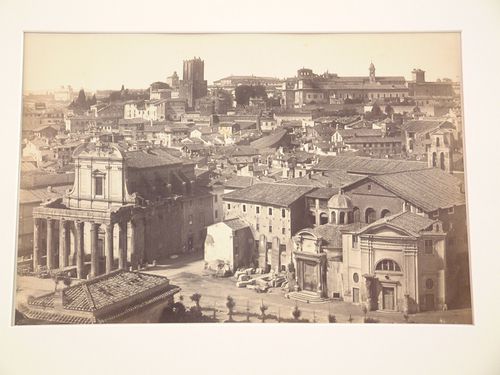View over Rome from the Palatine Hill, Italy
