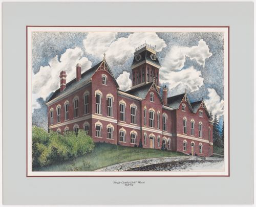 Simcoe County Court House, Barrie, from Court Houses in Ontario