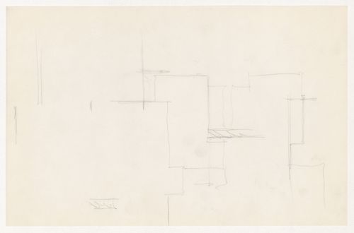 Sketch sectional detail for the Metallurgy Building, Illinois Institute of Technology, Chicago