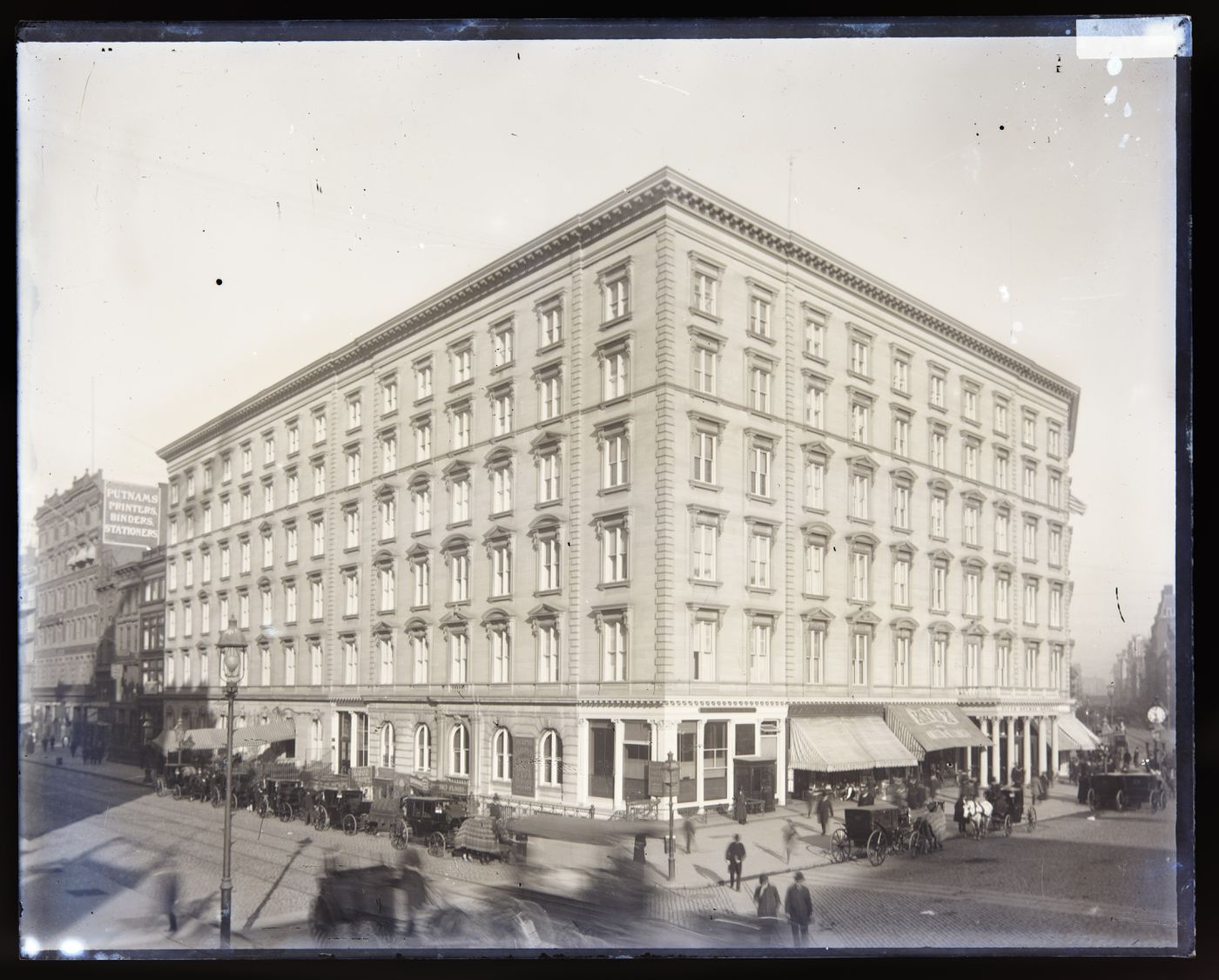View of Fifth Avenue Hotel, New York, New York United States of America  (demolished 1908)