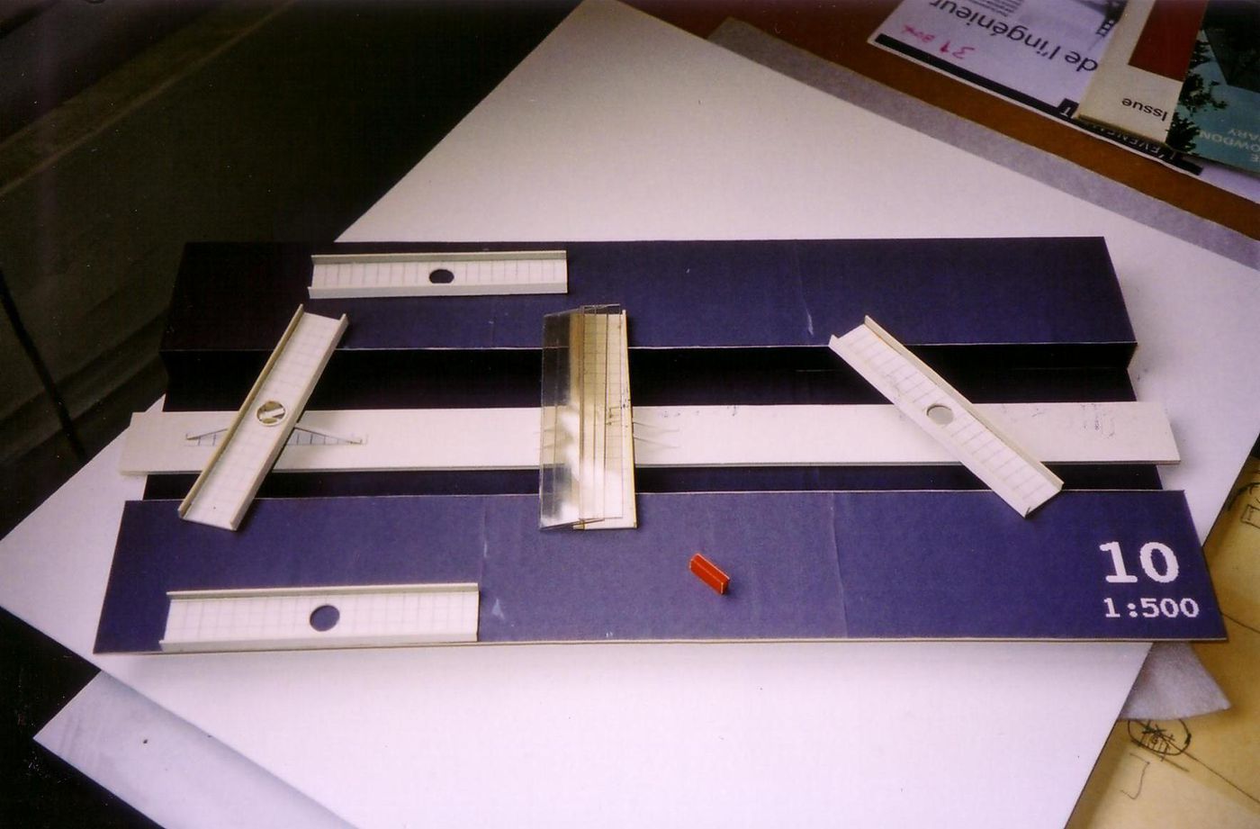 Scaled model of Magnet #10