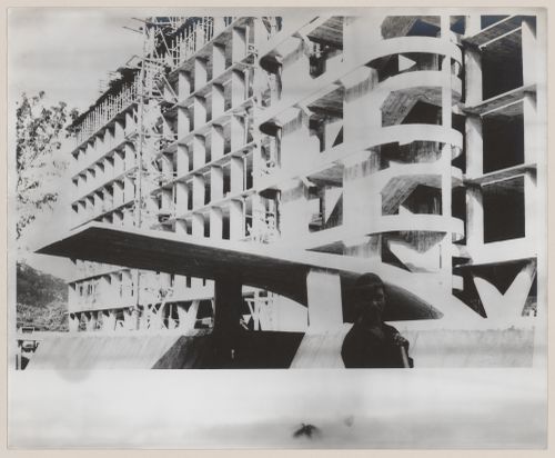View of Hospital Sul América, under construction, Rio de Janeiro, Brazil
