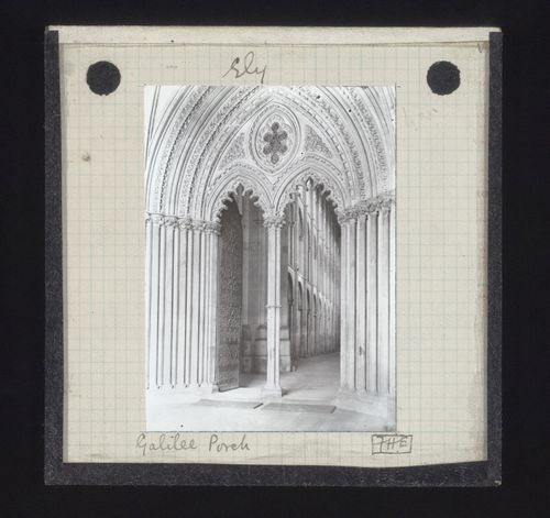 View of portal from Galilee Porch into nave, Ely Cathedral, Ely, Cambridgeshire, England