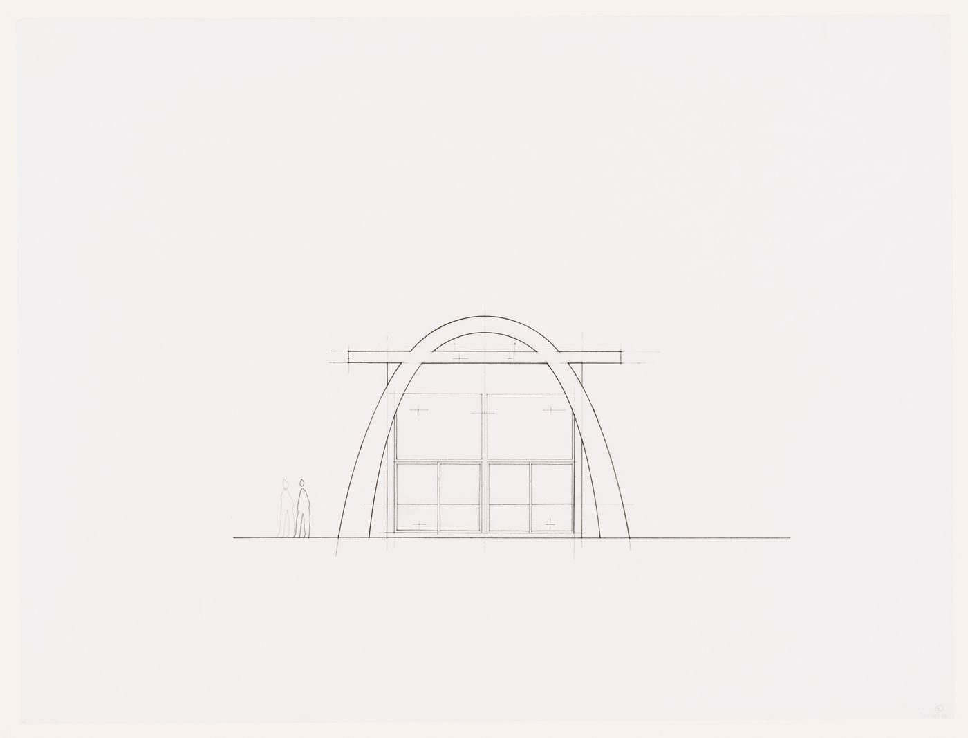 Sketch elevation for Eclectic House #2