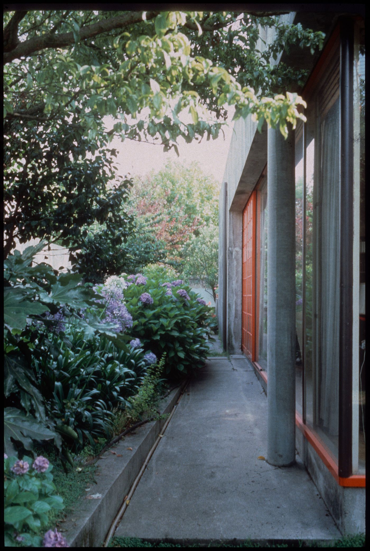 Slide of exterior view of Casa Manuel Magalhães, Porto