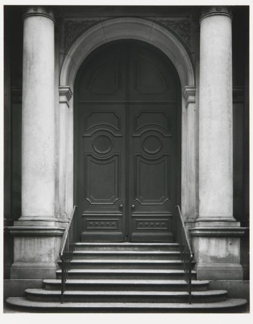 View of main entrance, Old City Hall, Boston, Massachusetts, United States