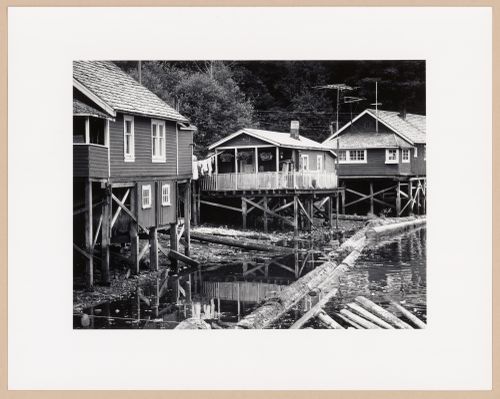 Bunkhouses, Cove Mills, Telegraph Cove, British Columbia, from the series The Forms of Canadian Industrial Architecture