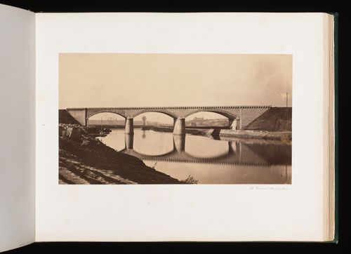 Pont sur l'Oise près Creil