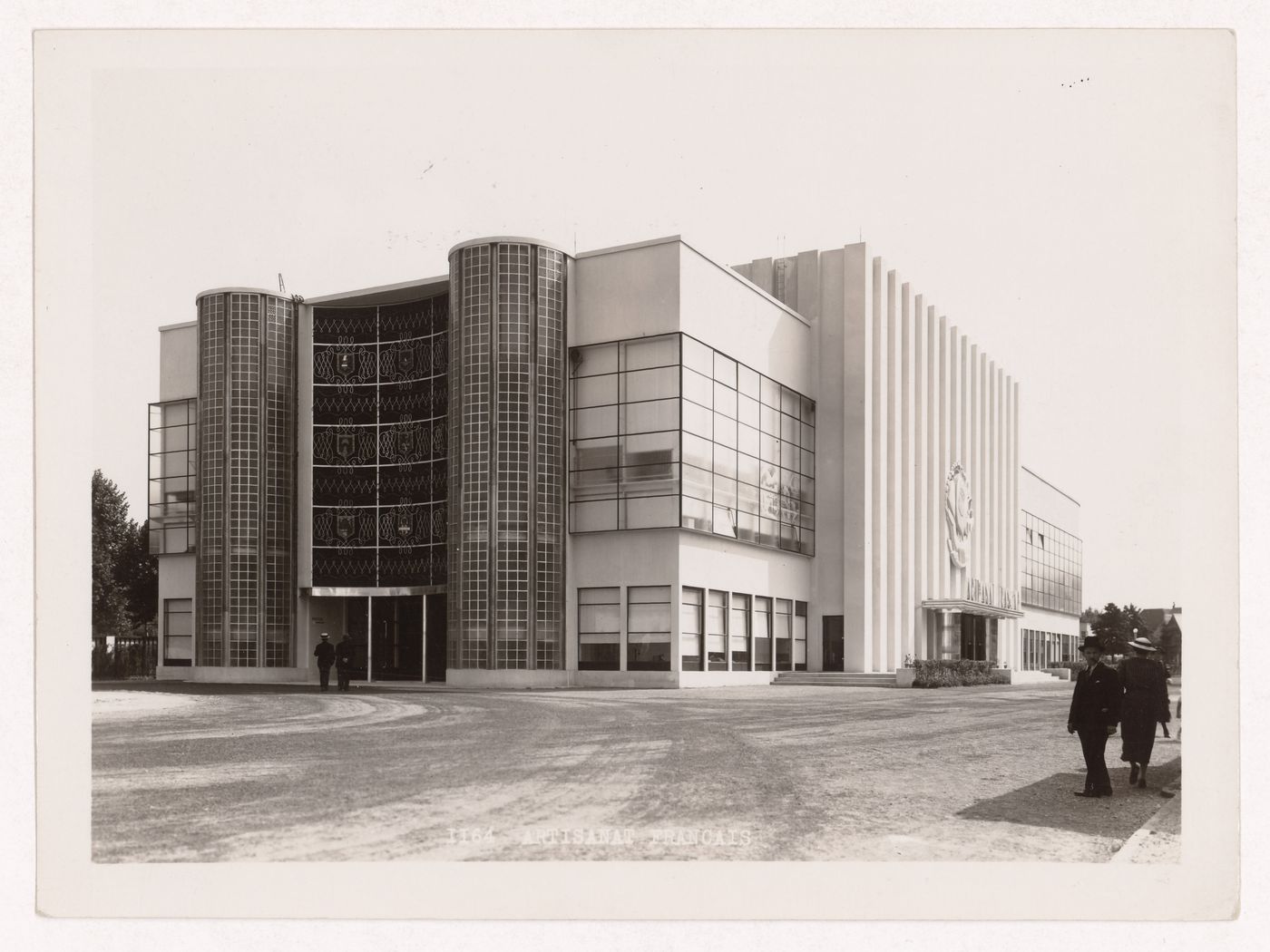 View of the Palais de l'Artisanat, 1937 Exposition internationale, Paris, France