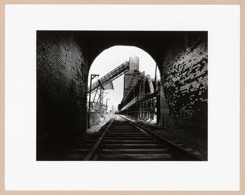 Coke plant quencher, Sydney Steel Corporation, Sydney, Nova Scotia, from the series The Forms of Canadian Industrial Architecture