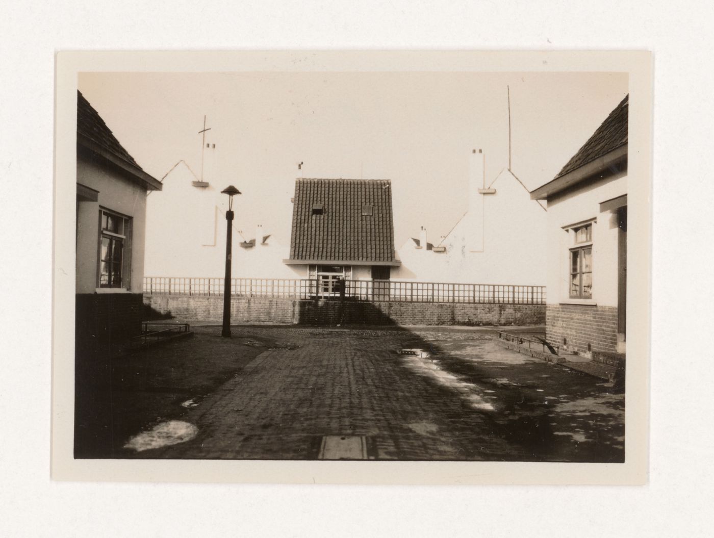 Exterior view of Oud-Mathenesse Housing Estate, Rotterdam, Netherlands