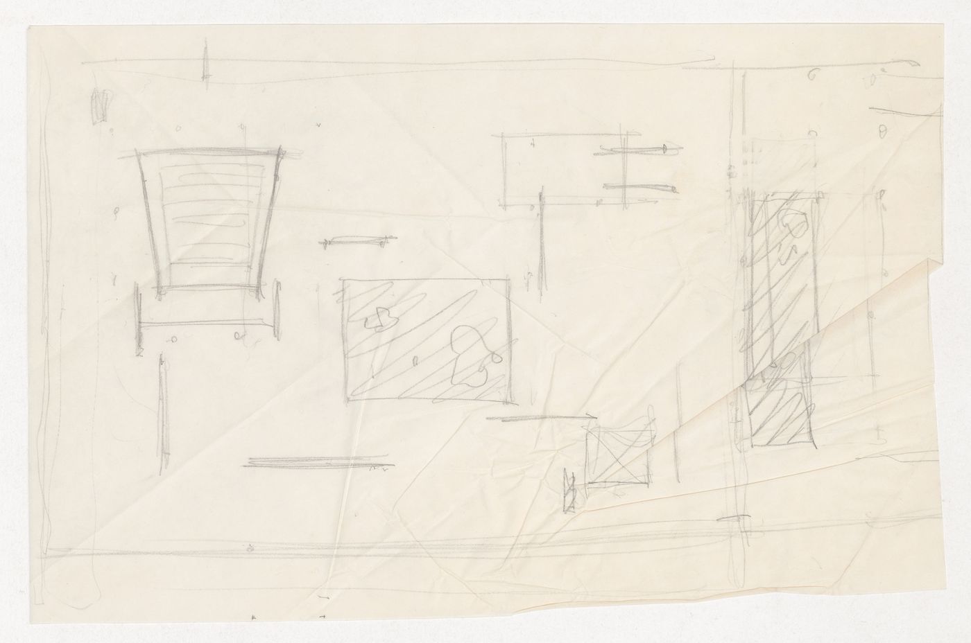 Sketch plan for Museum for a Small City