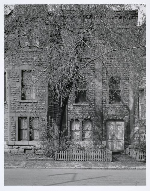 Milton Park Project: Strip elevation no. 1, 3585 Hutchison, Montréal, Québec