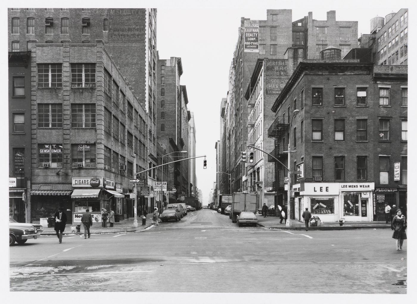Die Architektur der Strasse, New York City, Dez 1977 - Sept 1978: 25th Street, Manhattan