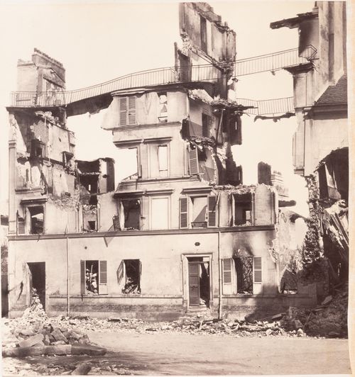 Plate from album ''Buildings, parks and streets of Paris, Versailles and environs, France''