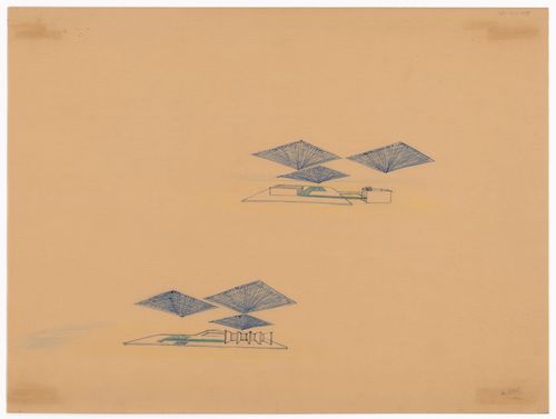 Sketches for Casa en Punta del Este, Punta del Este, Uruguay