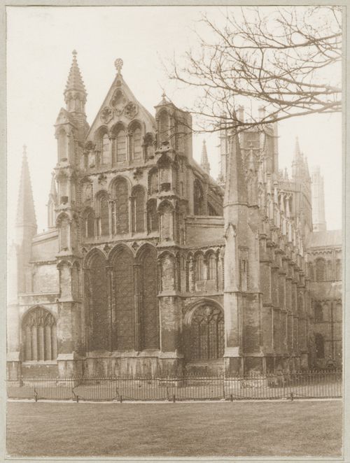 View of the east façade, Ely Cathedral, Ely, England
