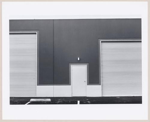 View of the southwest wall of Ware, Malcolm and Garner, 16722 Hale, Irvine, California, United States, from the series “The new Industrial Parks near Irvine, California”