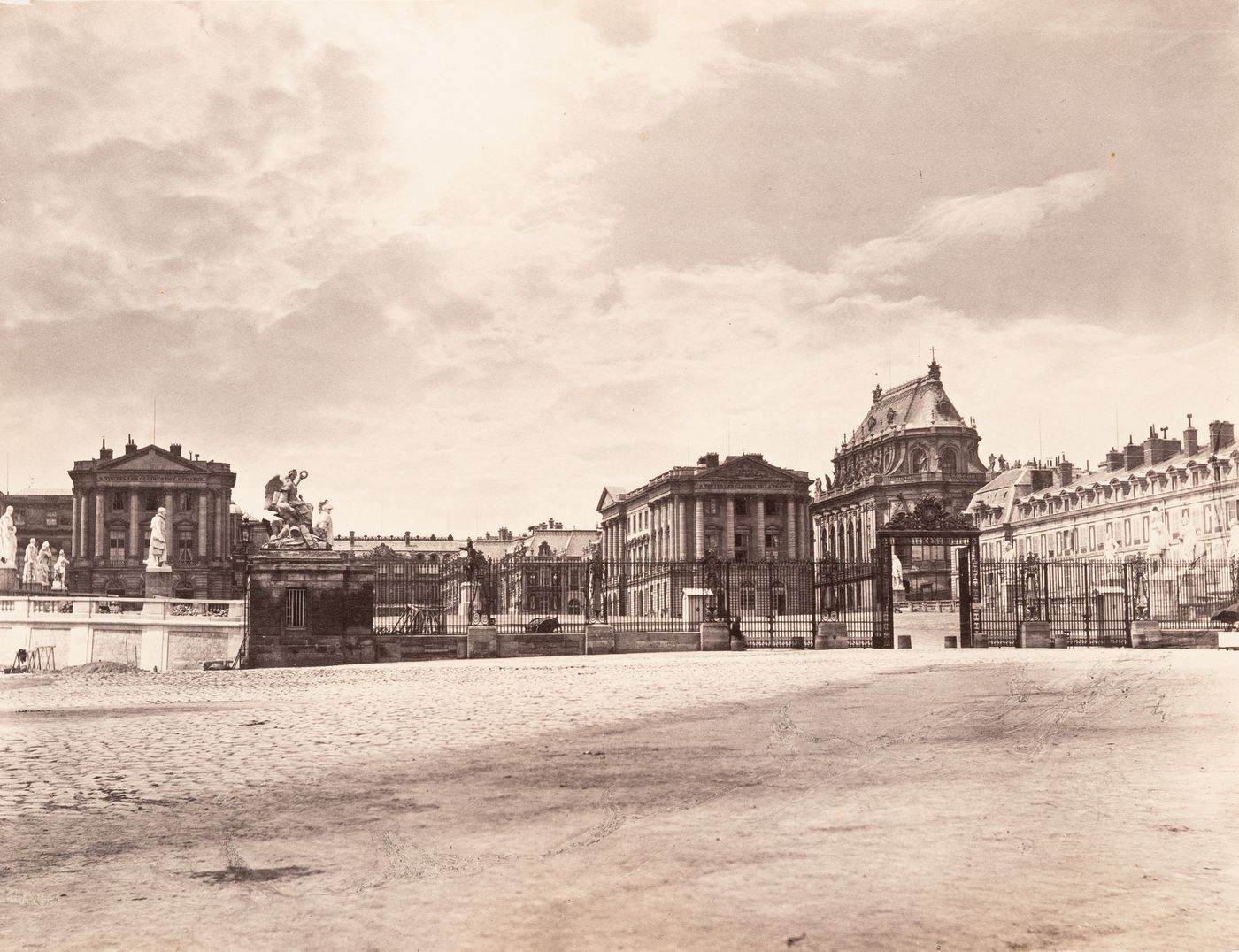 Plate from album ''Buildings, parks and streets of Paris, Versailles and environs, France''