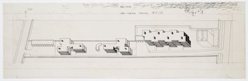 Plan oblique for Ham Common Flats, London, England