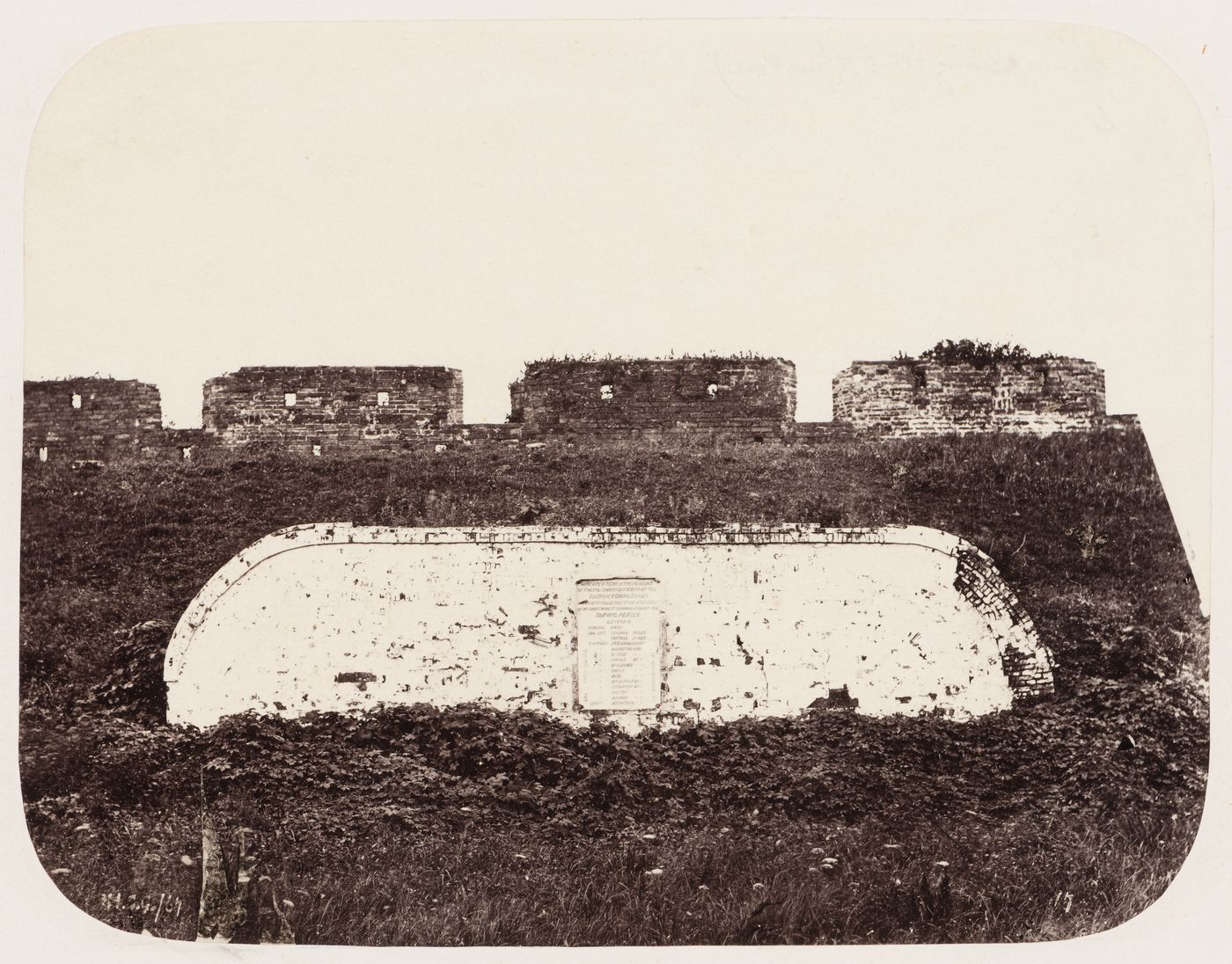 View of the tomb of foreign officers who fell in action against the Taiping Rebels, including that of Fredrick Townsend Ward, Sungkiang (now Songjiang), Chekiang (now Zhejiang Sheng), China