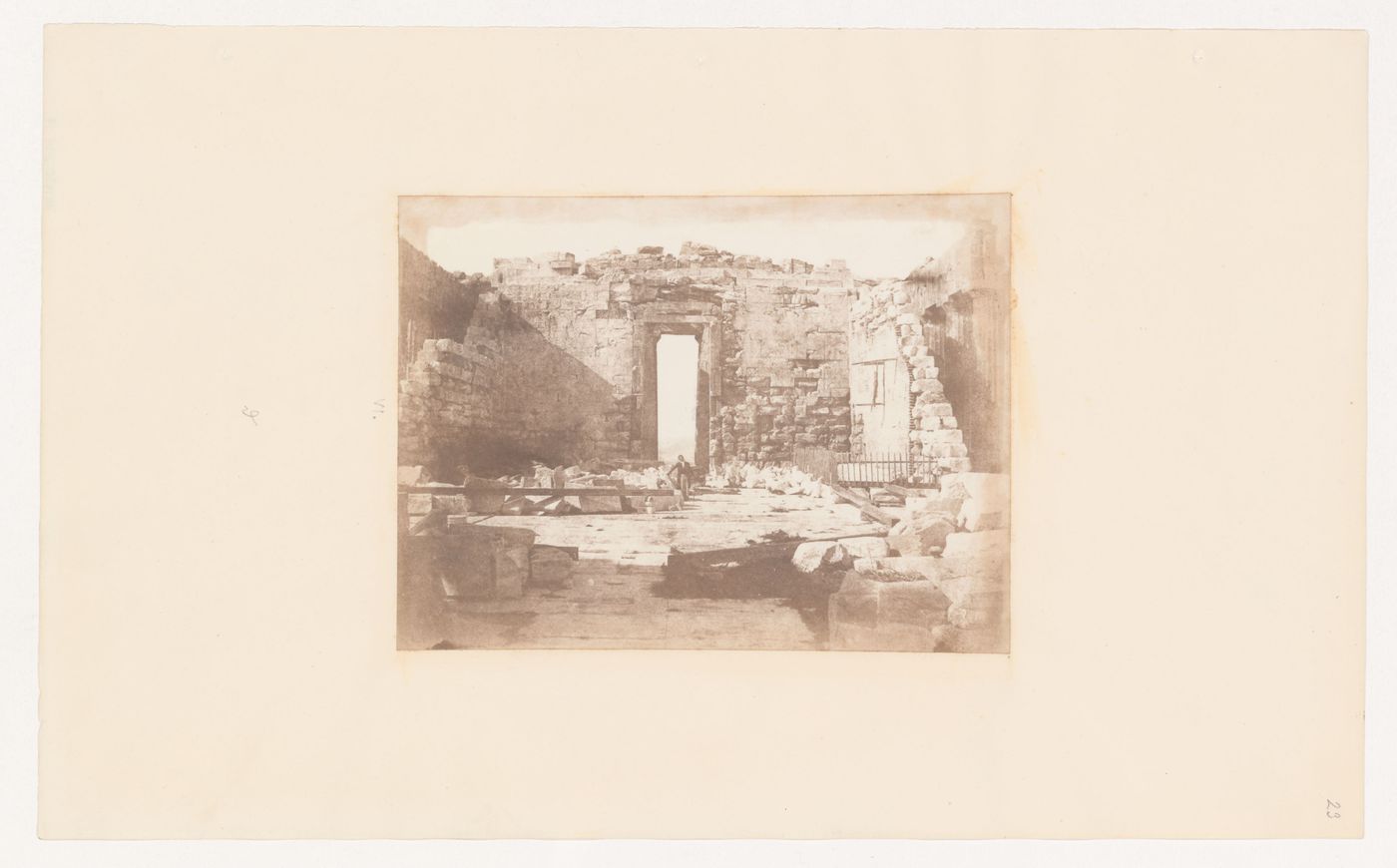 The Parthenon - interior western portal