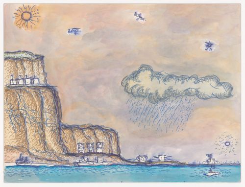 Site sketch for The Silent Witnesses