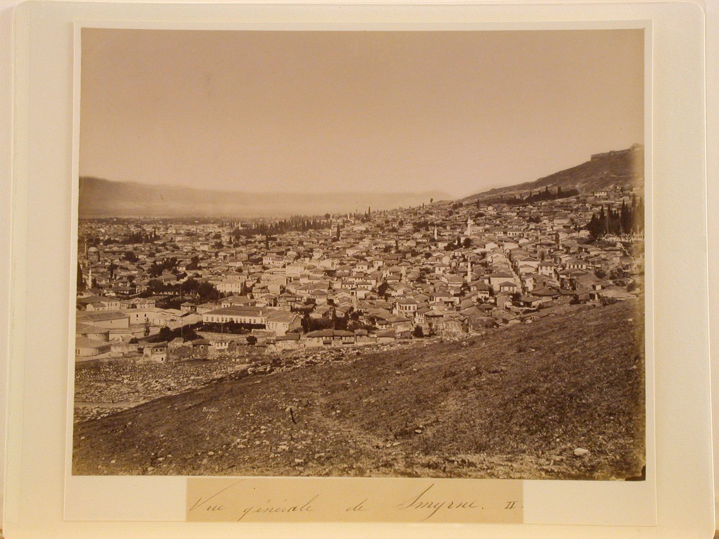 Partial view of Smyrna (now Izmir), Ottoman Empire (now in Turkey)