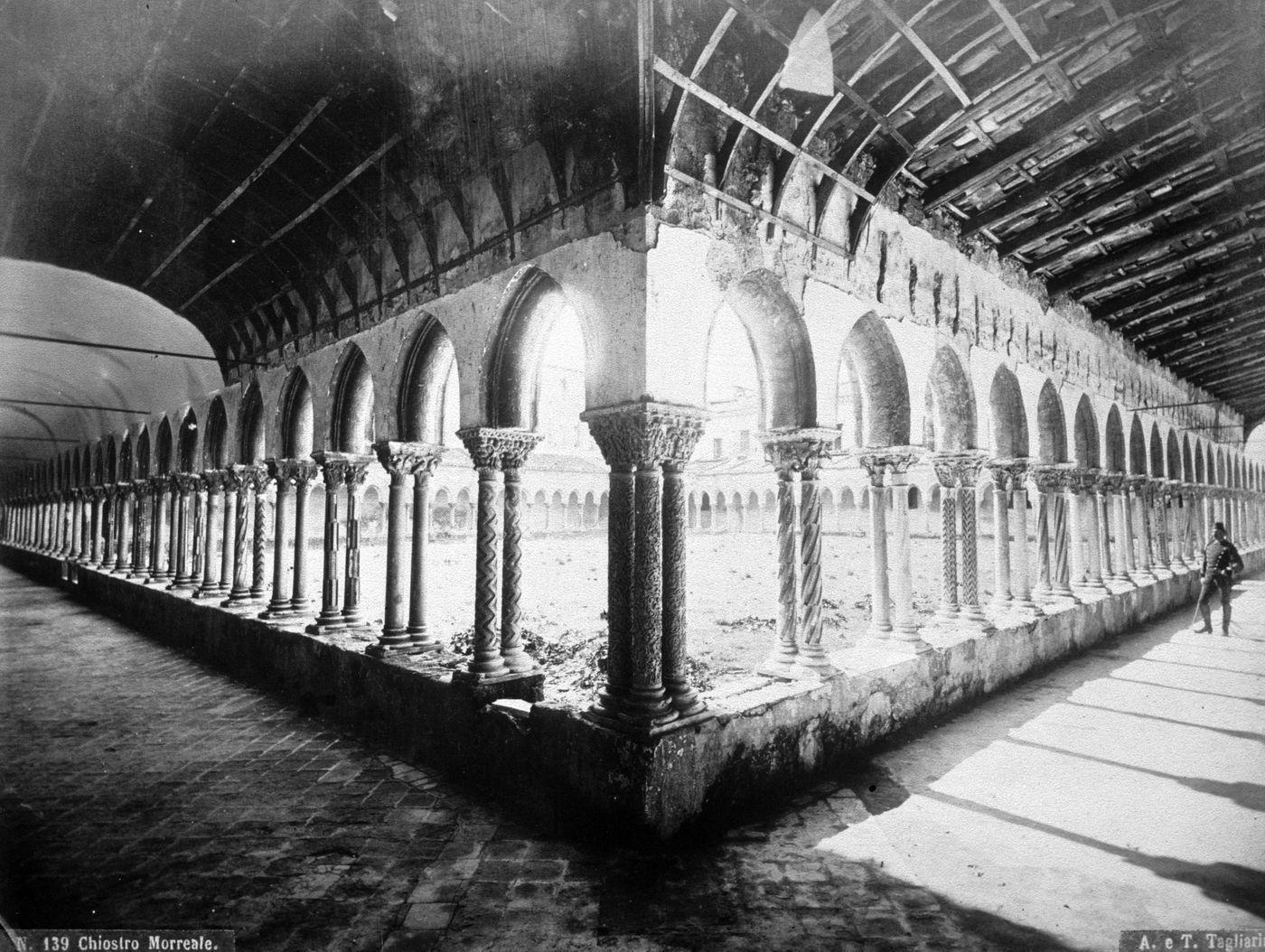 Plate from album ''Views of Italy, Monaco, Algers, Lisbonne, Gibraltar and Montserrat by various photographers''